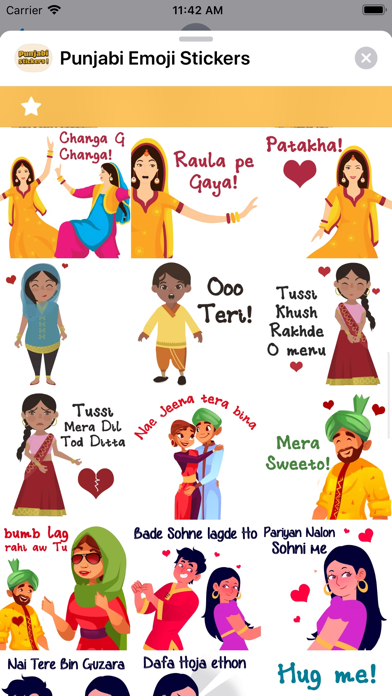 Punjabi Emoji Stickers Screenshot