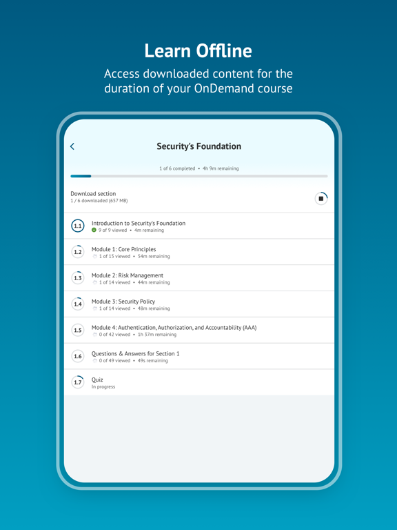 Screenshot #5 pour SANS OnDemand