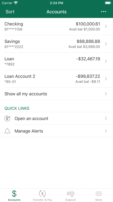 Community Bank of Raymore Screenshot