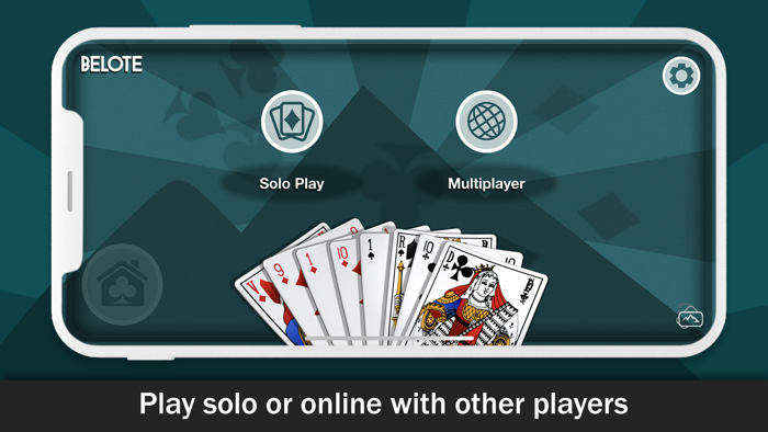 Belote online card game