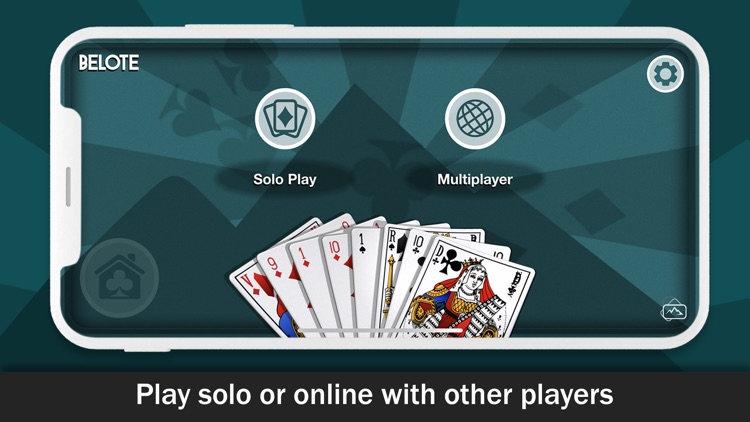 Belote online card game