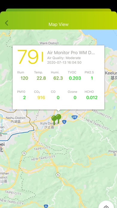 Acer Air Monitor Pro Screenshot