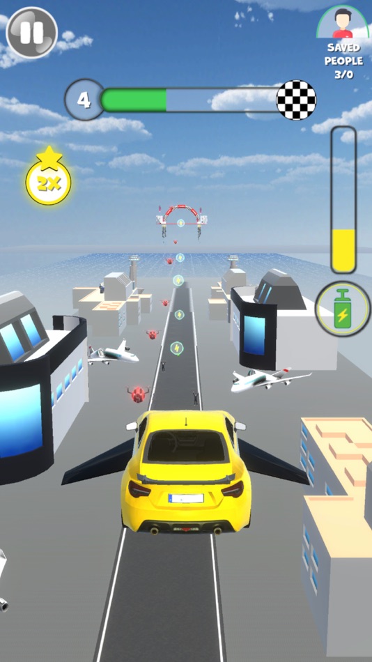 #2. Nitro Fly (iOS) 由: Ela Game