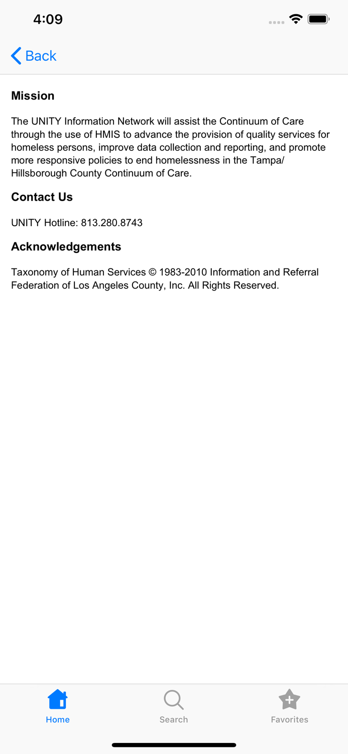 UNITY Information Network