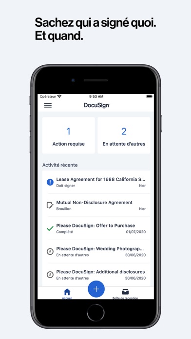 Screenshot #3 pour DocuSign - Signez des contrats