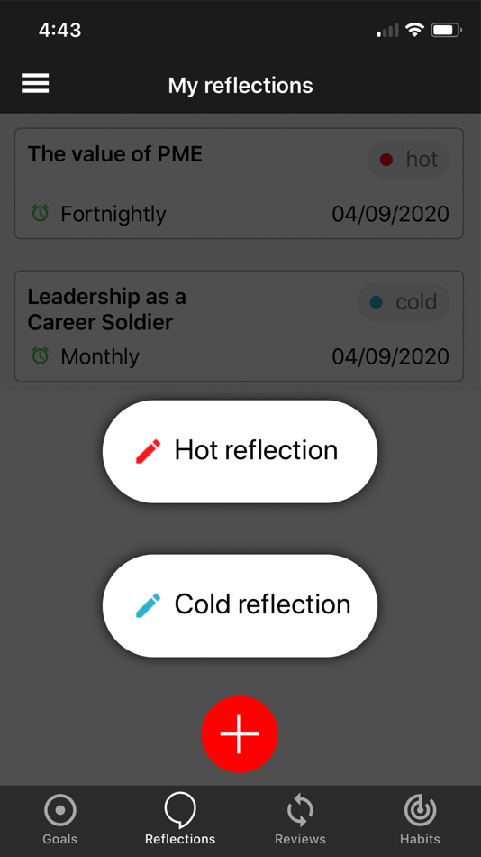 #3. Reflective Journal (iOS) 由: Australian Government Department of Defence