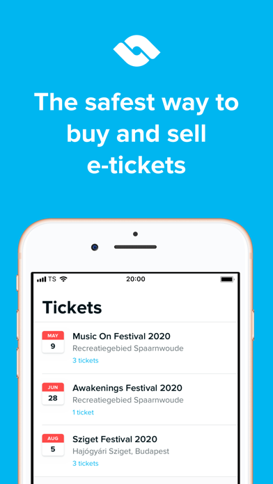 How to cancel & delete TicketSwap - Buy, Sell Tickets from iphone & ipad 1