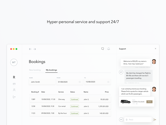 ROLZO iPad screenshot 4 - Travel app