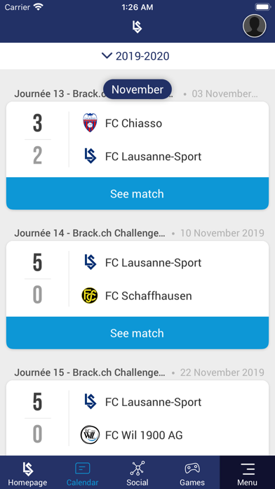 FC Lausanne-Sport screenshot 2