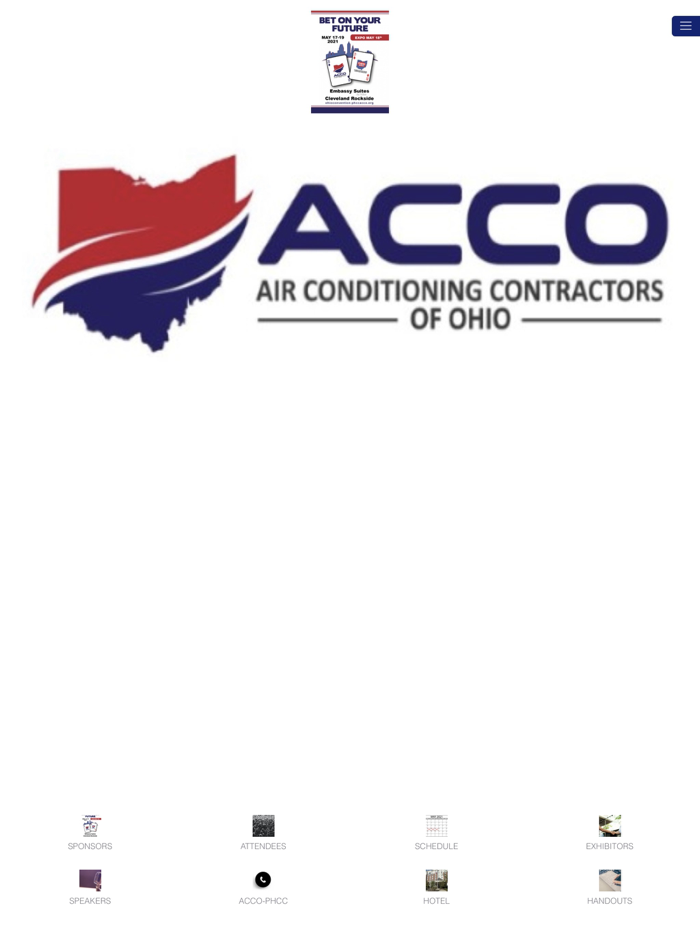 ACCO PHCC Ohio Convention