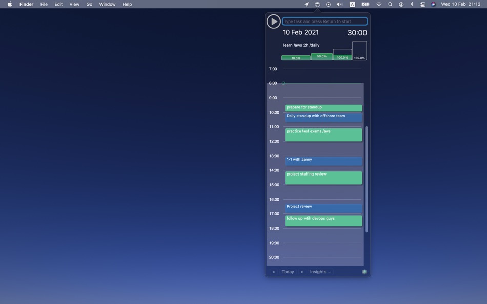 #1. Me Focused - Pomodoro Timer (macOS) 由: Sergiy Alpaev