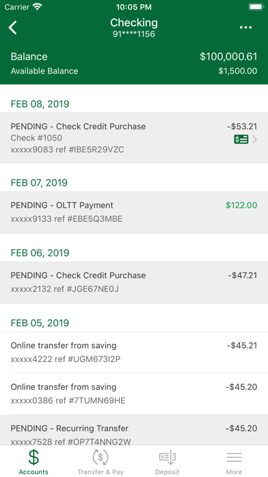 Madison County Bank Screenshot