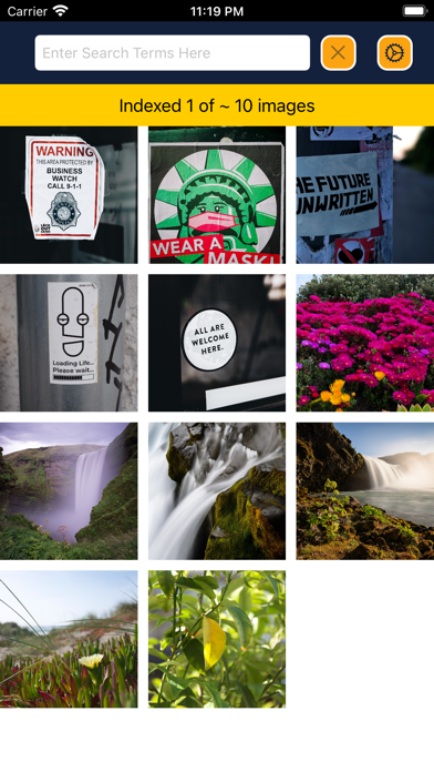 Photo Library Search Screenshot