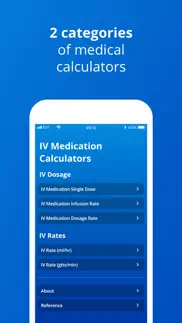 iv dosage and rate calculator iphone screenshot 2