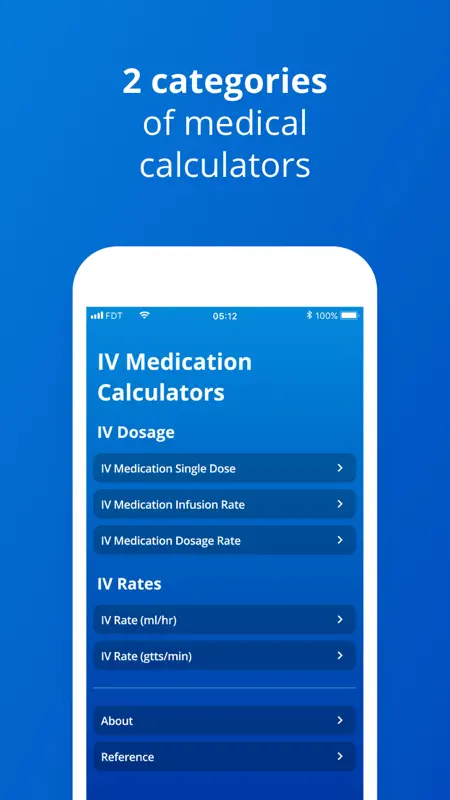 IV Dosage and Rate Calculator screenshot 2 of 3