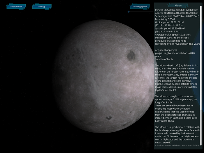 Solar System - Planet Guide