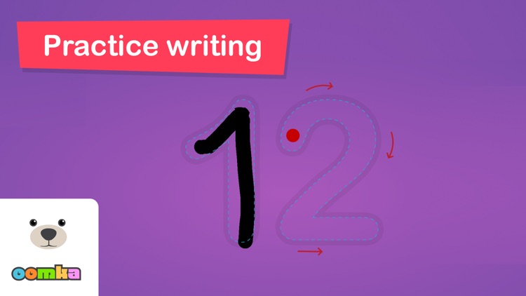 Oomka Number Train 3D Math