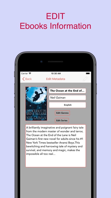 Librairie - Ebook Cloud Epub screenshot-7
