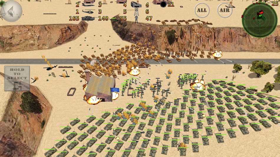 #1. Desert War 3D - Strategy game (iOS) 由: Luis Evaristo Rodriguez Campos