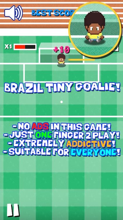 Brazil Tiny Goalkeeper