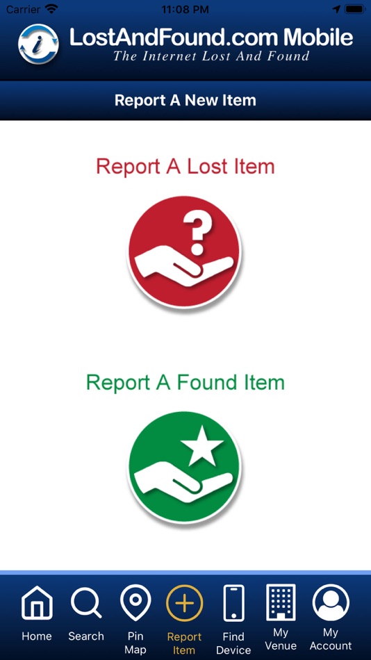 #5. LostAndFound.com Mobile (iOS) 由: The Internet Lost and Found, Inc.