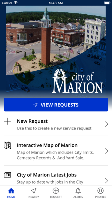 City of Marion, IL Screenshot