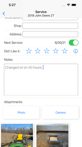 Auto Care Tracker screenshot