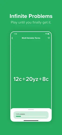 Game screenshot Algebra Touch: All Ages apk