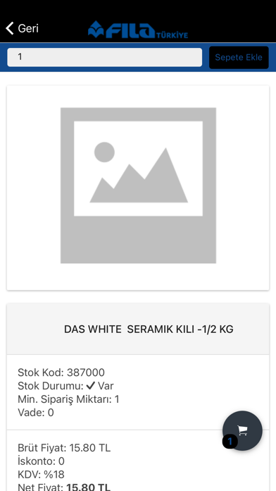 Fila Kırtasiye B2B Screenshot