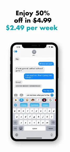 Game screenshot Fancy Keyboard for iPhone mod apk