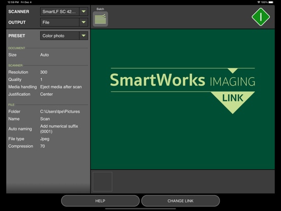 Screenshot #4 pour SmartWorks Imaging Link