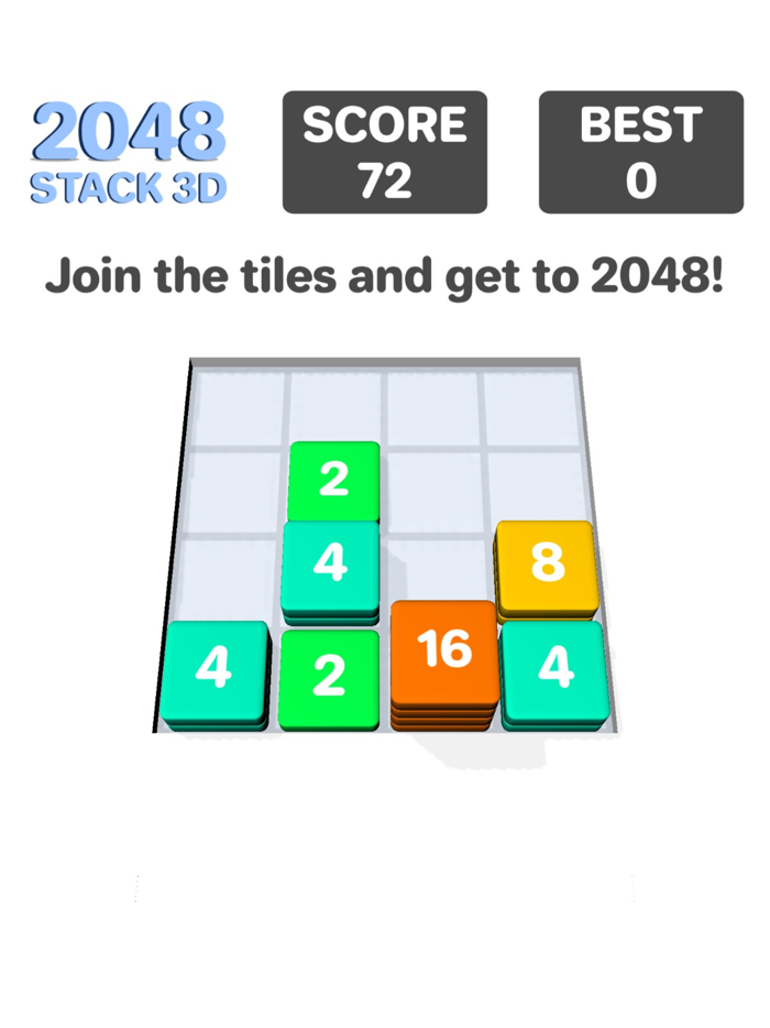 2048 Stack 3D