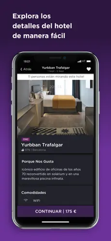 Captura 2 Hotel Tonight: Mejores Ofertas iphone