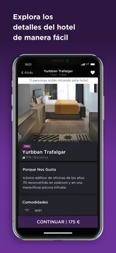 Imágen 2 Hotel Tonight: Mejores Ofertas iphone