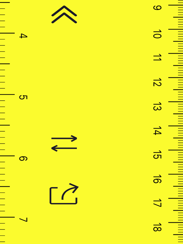 Unlimited-Length Visual Ruler