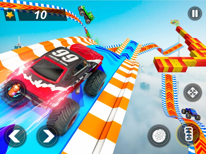 Monster Truck 4x4 Ramp Stunt