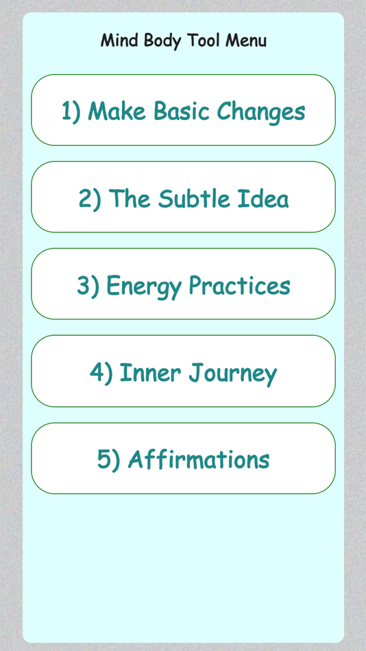 Mind Body Tool - 21 - (iOS)