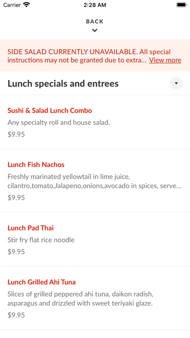 Tsunami Sushi To Go Screenshot