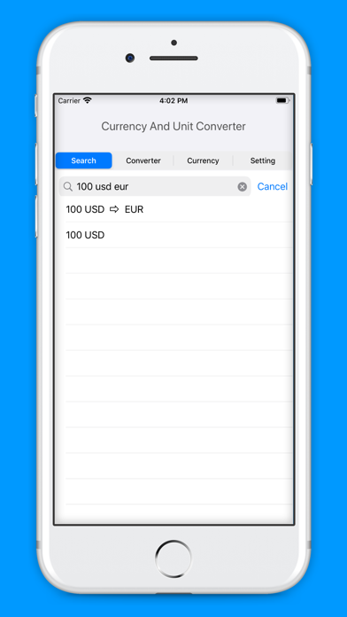 Screenshot #1 pour Currency And Unit Converter