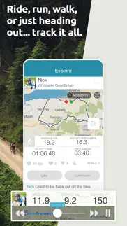 map my tracks: ride hike pro iphone screenshot 1