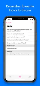 Talk Topics screenshot #1 for iPhone