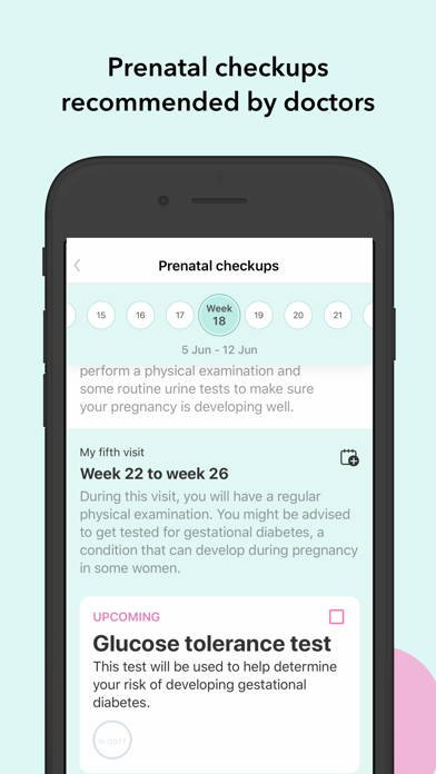 K+ pregnancy medical companion Screenshot