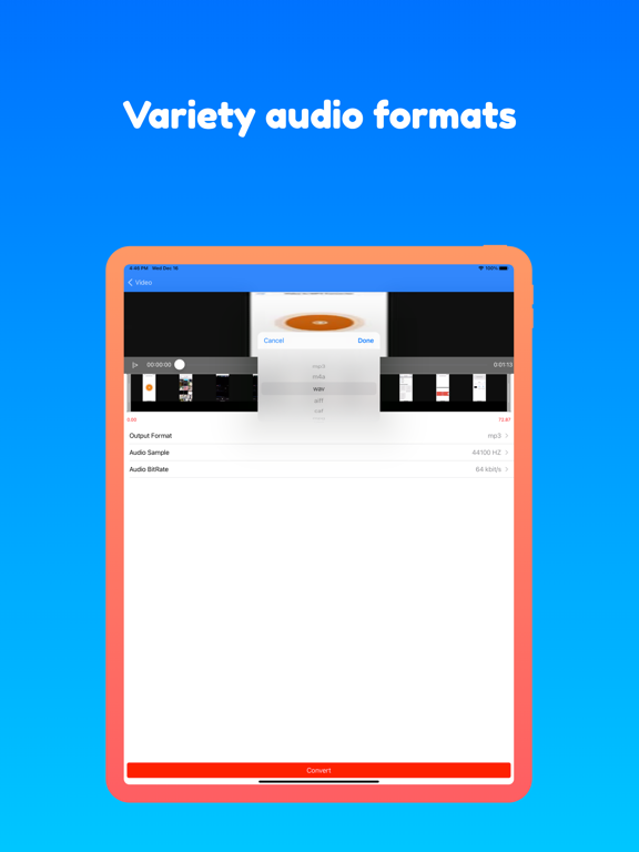 Screenshot #5 pour MP3Converter - Video & Audio