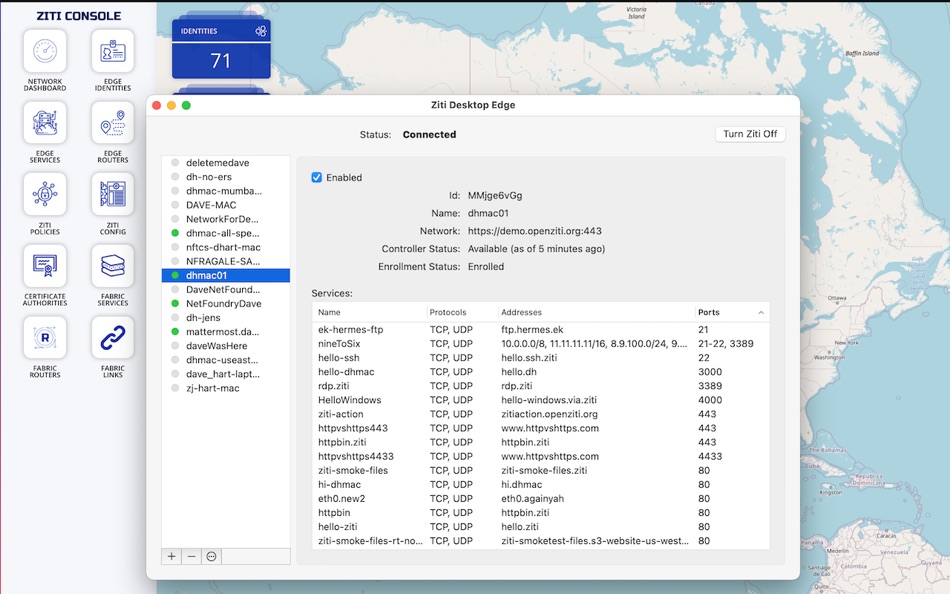 Ziti Desktop Edge (macOS) By: NetFoundry Inc Ziti Desktop Edge (macOS) By: NetFoundry Inc