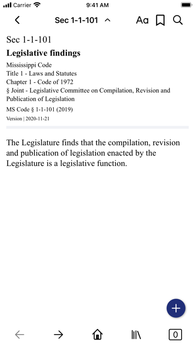 Mississippi Code by PocketLaw Screenshot