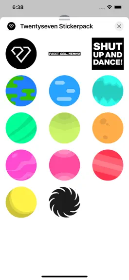 Game screenshot Twentyseven Stickerpack apk