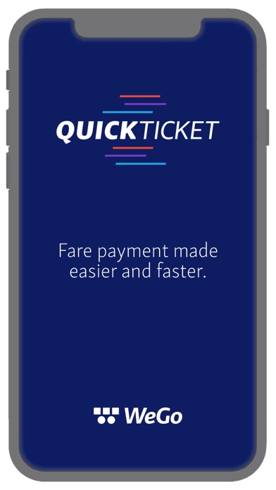 QuickTicket by WeGO Screenshot