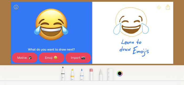 Learn to draw by templates