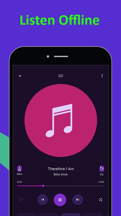 Bass Booster Music Player Screenshot