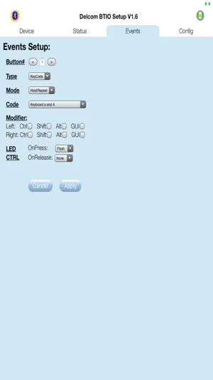 BTIOSetup screenshot 3